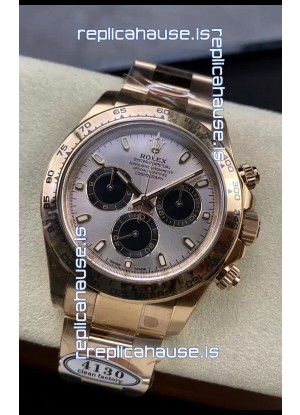 Rolex Cosmograph Daytona M116505-0016 Rose Gold Original Cal.4130 Movement - 904L Steel Watch