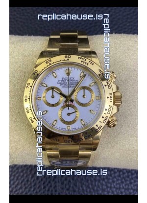Rolex Cosmograph Daytona M116508-0001 Yellow Gold Original Cal.4130 Movement - 904L Steel Watch