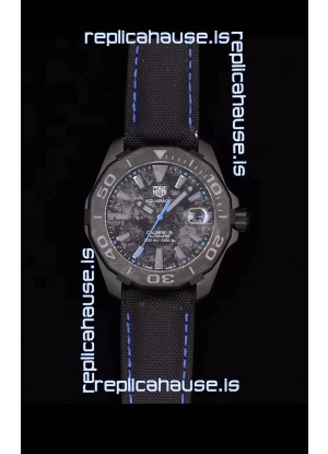 Tag Heuer Aquaracer Calibre 5 Titanium Carbon 41MM 1:1 Mirror Replica Watch 