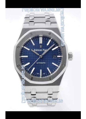 Audemars Piguet Royal Oak 41MM Blue Dial 904L Steel CALIBRE 4302 Movement 1:1 Mirror Replica