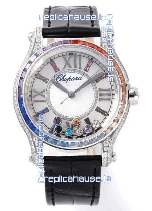 Chopard Happy Sport Swiss Automatic Replica Watch - Steel Casing - 36MM Wide 