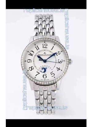 Jaeger LeCoultre Rendez-Vous Night & Day Medium 1:1 Mirror Swiss Watch