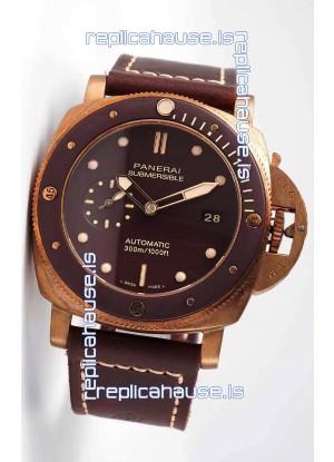 Panerai Submersible PAM968 Bronzo 1:1 Mirror Quality Replica Swiss P9010 Movement