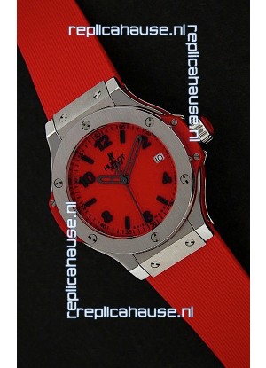Hublot Big Bang King Swiss Quartz Watch in Red 