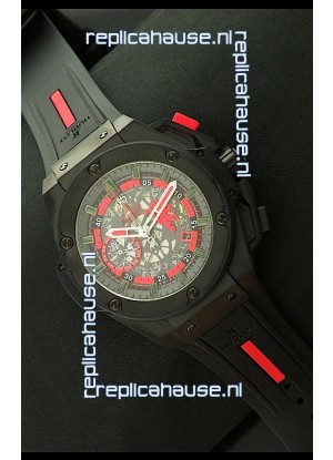 Hublot Big Bang King Power Red Devil Swiss Watch in PVD Case