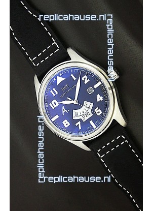IWC Schaffhausen Japanese Replica Watch in Black Dial