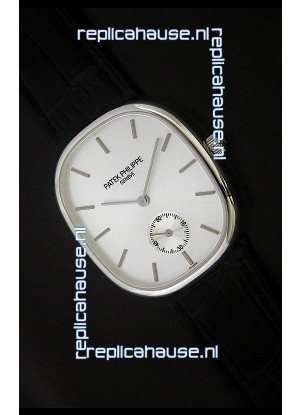 Patek Philippe Mens Golden Elipse Japanese Watch in Steel