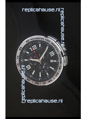 Porsche Design Flat Six P'6320 Japanese Watch in Black