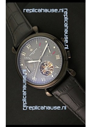 Vacheron Constantin Reserve Tourbillon Japanese Replica Watch in White Dial