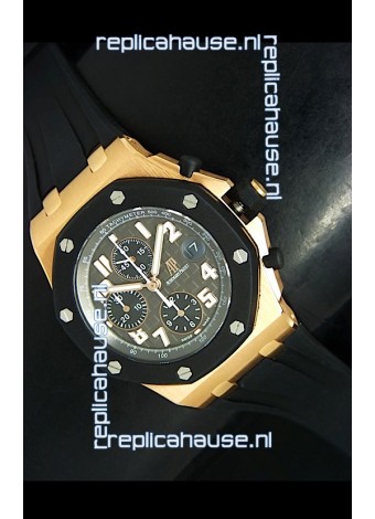 Audemars Piguet Royal Oak Offshore Pink Gold Swiss Watch - MIRROR REPLICA