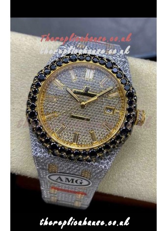 Royal Oak 15400 Iced Out Super Clone Edition 2 Super Clone Watch 