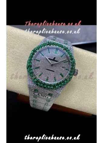 Royal Oak 15400 Iced Out Super Clone Edition 13 Super Clone Watch 
