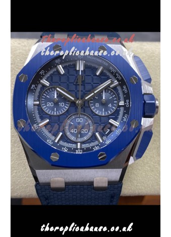 Royal Oak Offshore 26420CE Blue Dial Stainless Steel Super Clone Watch 