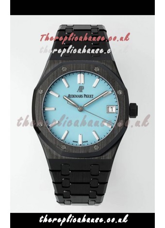 Royal Oak 15500 Tiffany Blue Dial Ceramic Super Clone Watch 