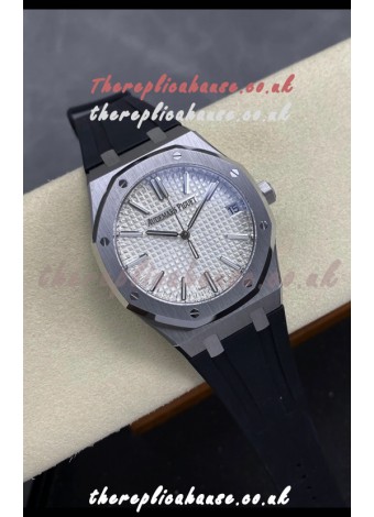 Royal Oak 15510 41mm Steel White Dial Super Clone Watch 