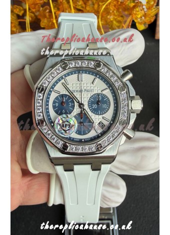 Royal Oak Chrono 26231 Steel Casing Rubber Strap Super Clone Watch 