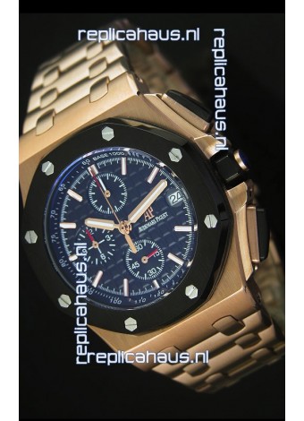 Audemars Piguet Royal Oak Offshore Watch in Pink Gold Case