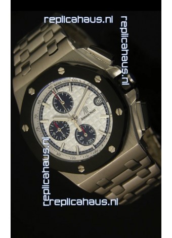 Audemars Piguet Royal Oak Offshore Watch in White Dial - Steel Case