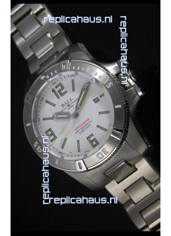 Ball Hydrocarbon Spacemaster Automatic Replica Watch in White Dial - Original Citizen Movement 