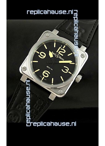 Bell and Ross BR01-94 Swiss Watch in Black Dial