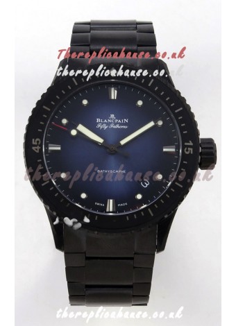 Blancpain Fifty Fathoms Ceramic Case Blue Dial Super Clone Watch 