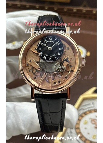 Breguet Tradition 7057BR/R9/9W6 Rose Gold Casing Single Tourbillon Super Clone Watch 