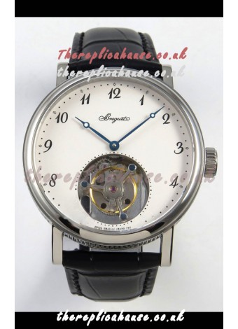 Breguet Classique Tourbillon Stainless Steel Numerals Dial Super Clone Watch 