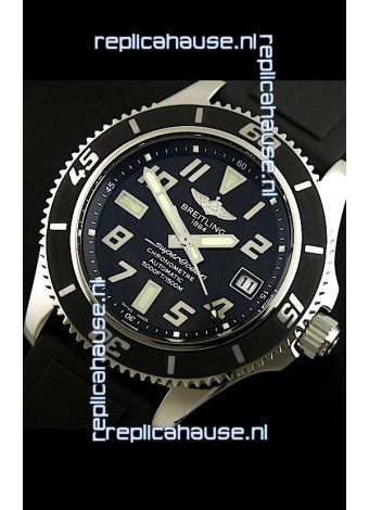 Breitling Superocean Swiss Replica Watch in Black Dial - Ultimate Mirror Replica