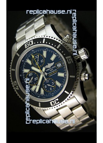 Breitling SuperOcean Abyss Swiss Chronograph Replica Watch - 1:1 Mirror Replica - 44MM Yellow