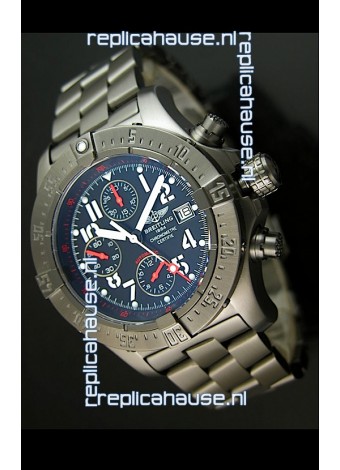 Breitling Skyland Avenger Swiss Replica Watch with PVD Coating - Mirror Replica