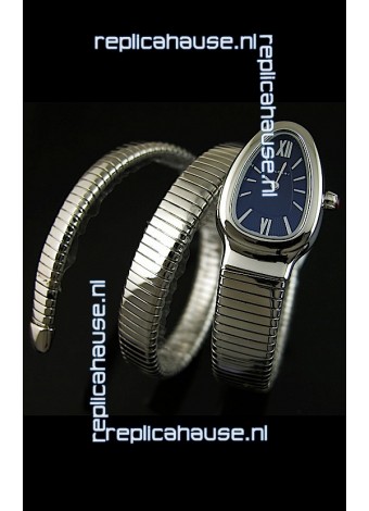 Bvlgari Serpenti Ladies Watch in Japanese Quartz Movement - Steel Case