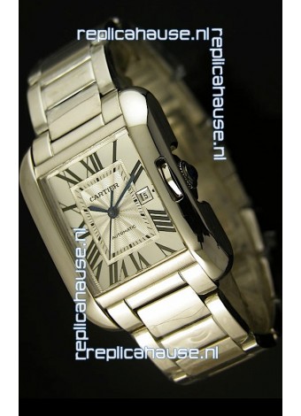 Cartier Tank Anglaise Mid Sized Swiss Watch - 1:1 Mirror Replica Watch