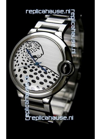 Cartier Ballon de Swiss Replica Watch in White Dial