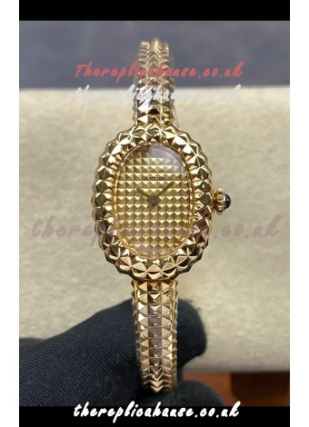 Baignoire De Cartier Yellow Gold Super Clone Quartz Replica Watch