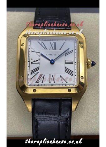 Cartier Santos Dumont in Yellow Gold 31MM Super Clone Watch 