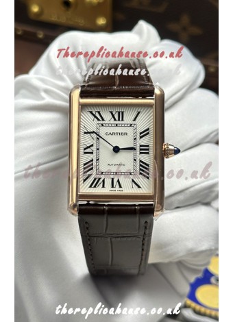 Cartier Tank Louis Automatic 27mm in Yellow Gold Super Clone Watch 