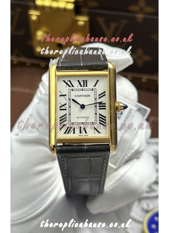 Cartier Tank Louis Automatic 27mm in Yellow Gold Super Clone Watch 