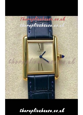 Cartier Tank Louis 25MM Swiss Quartz Movement Gold Case