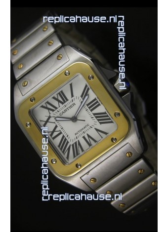 Cartier Santos 100 Swiss Watch 38.5MM - 1:1 Mirror Ultimate Replica