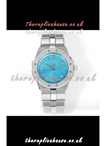 Chopard Alpine Eagle Stainless Steel Blue Dial Super Clone Replica Watch