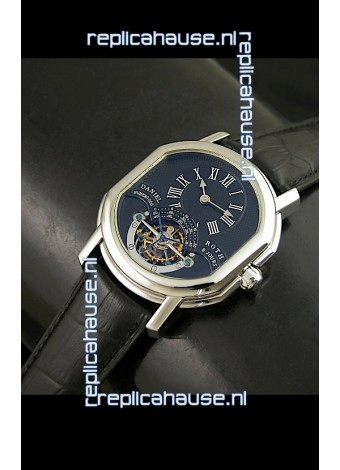 Daniel Roth Classic Tourbillon Swiss Watch in Black Dial