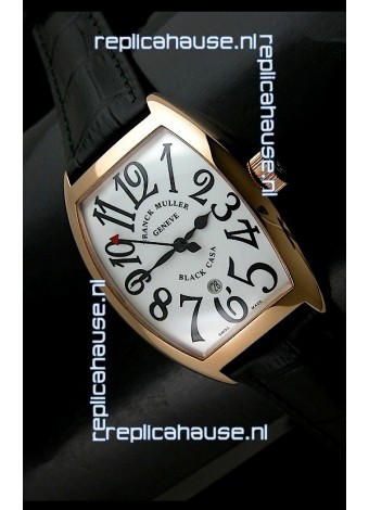 Franck Muller Geneve Casablanca Japanese Rose Gold Watch