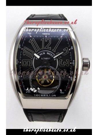 Franck Muller V45 Tourbillon Stainless Steel Super Clone Watch 