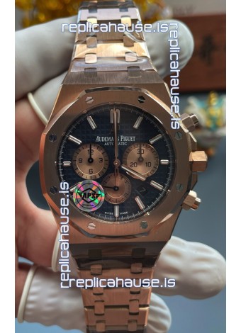 Audemars Piguet Super Clone Royal Oak Chronograph 26331OR Blue Dial Watch 