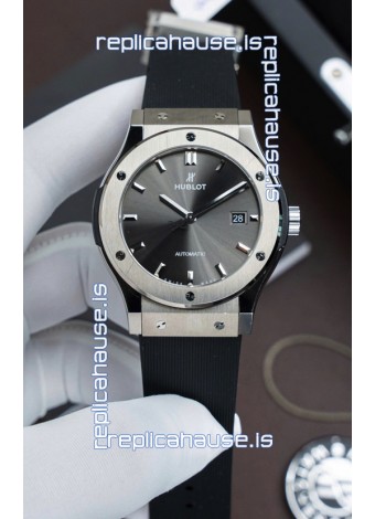 Hublot Super Clone Classic Fusion Titanium Grey Dial 42MM Watch
