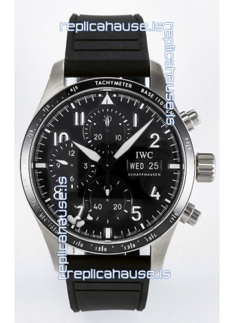 IWC Pilot's IW388305 Super Clone Chronograph 41 Mercedes-AMG Steel Watch