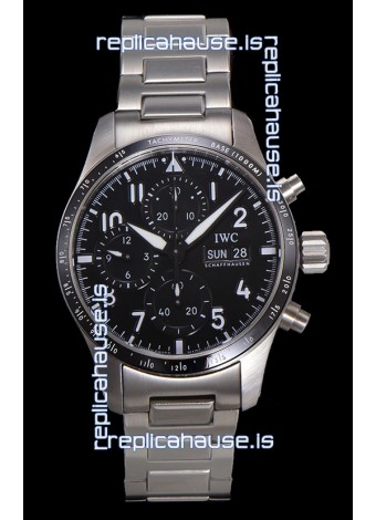IWC Pilot's IW388305 Super Clone Chronograph 41 Mercedes-AMG Steel Watch