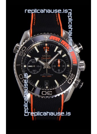 Omega Super Clone Planet Ocean 600M Chronograph 904L Steel Replica Watch 
