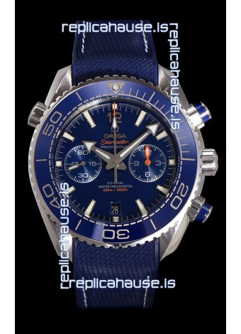 Omega Super Clone Planet Ocean 600M Chronograph 904L Steel Replica Watch 