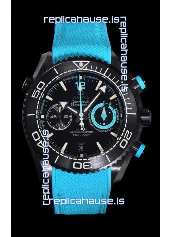 Omega Super Clone Planet Ocean 600M Chronograph Emirates Edition Swiss Replica